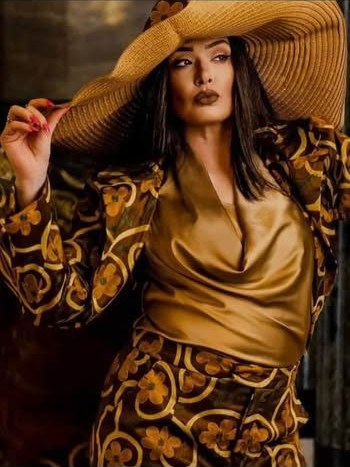 Italian silk embroidered pantsuit